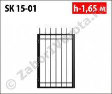 Калитка сварная Stalruz SK 15-01 Калитка сварная Stalruz SK 15-01