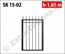 Калитка сварная Stalruz SK 15-02 Калитка сварная Stalruz SK 15-02