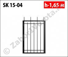 Калитка сварная Stalruz SK 15-04 Калитка сварная Stalruz SK 15-04
