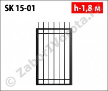 Калитка сварная Stalruz SK 15-01 Калитка сварная Stalruz SK 15-01