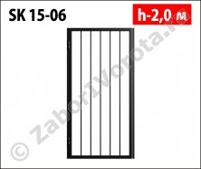 Калитка сварная Stalruz SK 15-06 Калитка сварная Stalruz SK 15-06