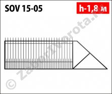 Ворота сварные откатные Stalruz SOV 15-05 Ворота сварные откатные Stalruz SOV 15-05