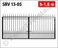Ворота сварные Stalruz SRV 15-05 Ворота сварные Stalruz SRV 15-05