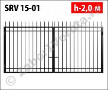 Ворота сварные Stalruz SRV 15-01 Ворота сварные Stalruz SRV 15-01