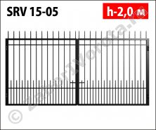 Ворота сварные Stalruz SRV 15-05 Ворота сварные Stalruz SRV 15-05
